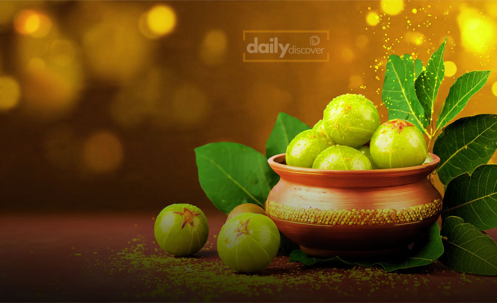 Fresh Amla (Indian Gooseberry) fruit cut in half showing the seeds