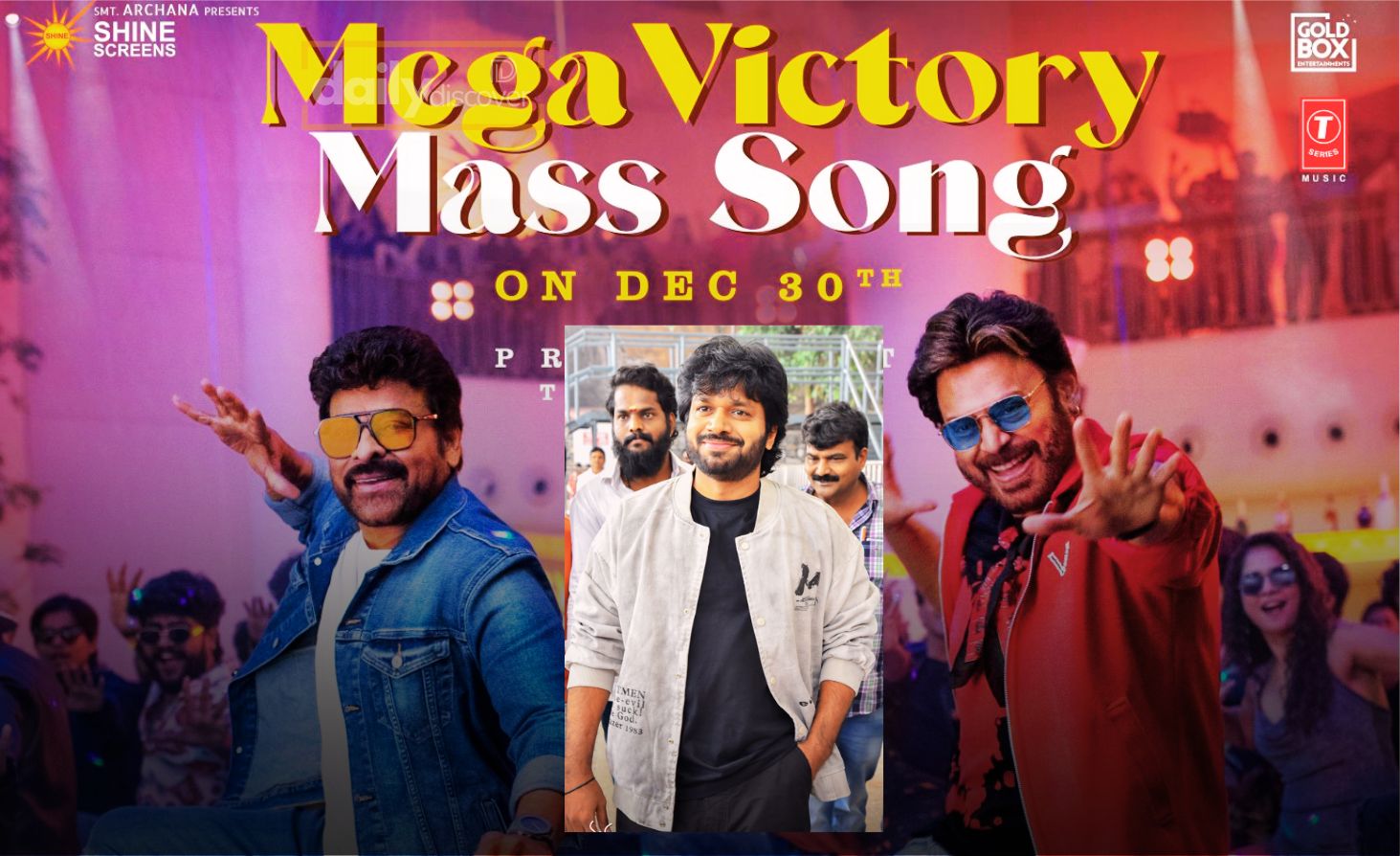 Director Anil Ravipudi in traditional attire at Kanaka Durga Temple Vijayawada