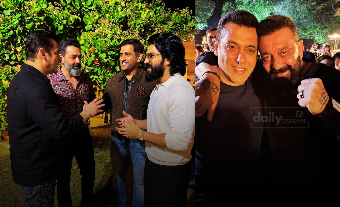 Salman Khan cutting a birthday cake with paparazzi at his Panvel farmhouse