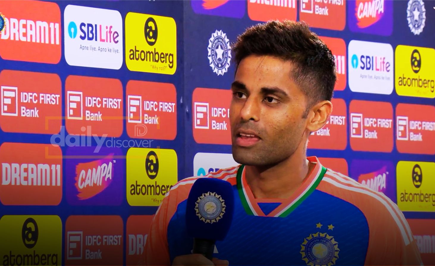 Suryakumar Yadav after losing the T20 match against South Africa