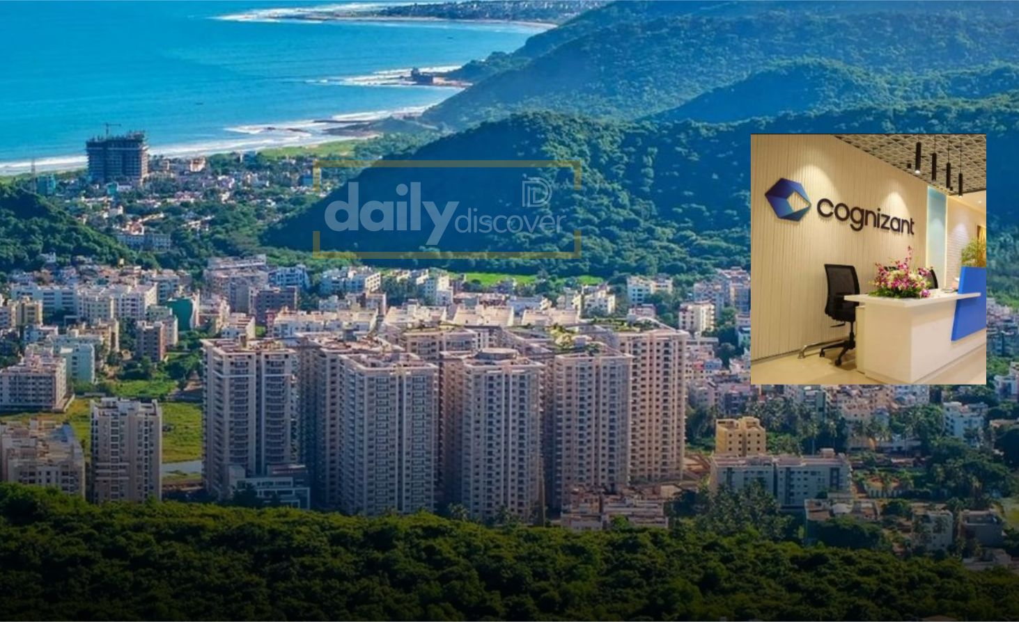 CM Chandrababu Naidu and Nara Lokesh at the foundation stone laying ceremony for IT companies in Visakhapatnam