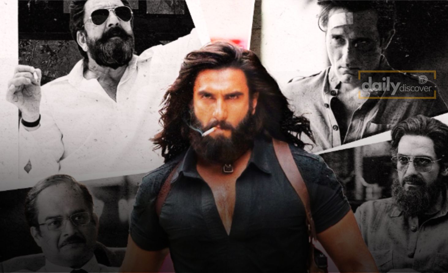 Ranveer Singh in a spy avatar from the movie Dhurandhar