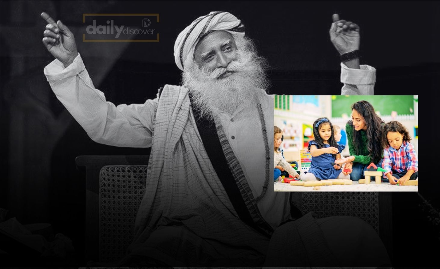 Sadhguru Jaggi Vasudev sharing insights on conscious parenting and child growth