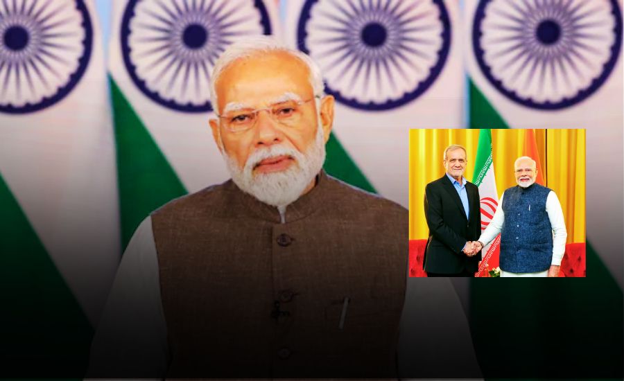 PM Modi call to Iran President Masoud Pezeshkian West Asia War