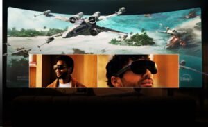 Meta VR Glasses with immersive display and AI features